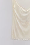 BASERANGE camisole top TOART-CG-AU23 UNDYED PB2